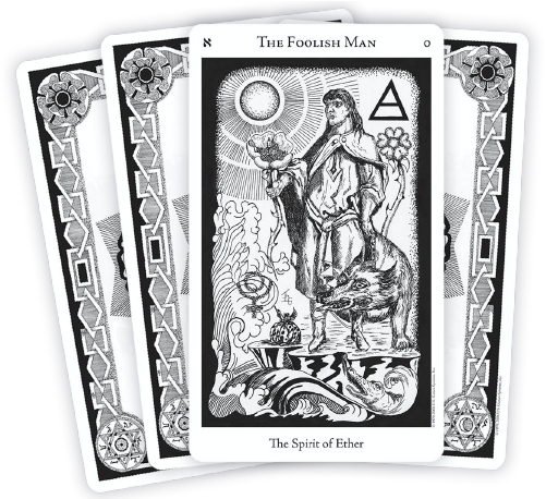 Hermetic tarot deck cards